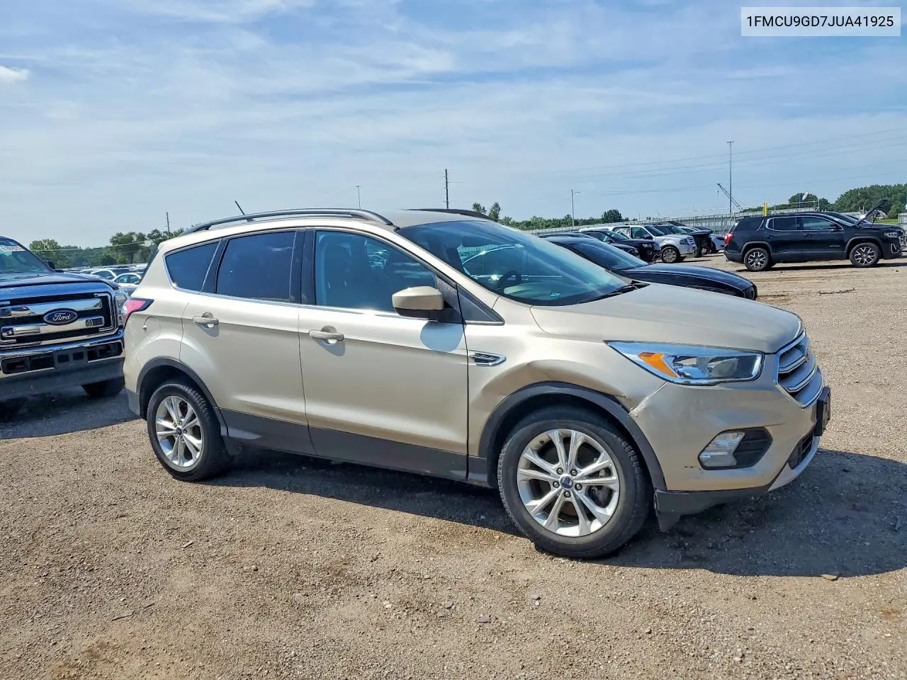 2018 Ford Escape Se VIN: 1FMCU9GD7JUA41925 Lot: 61858486