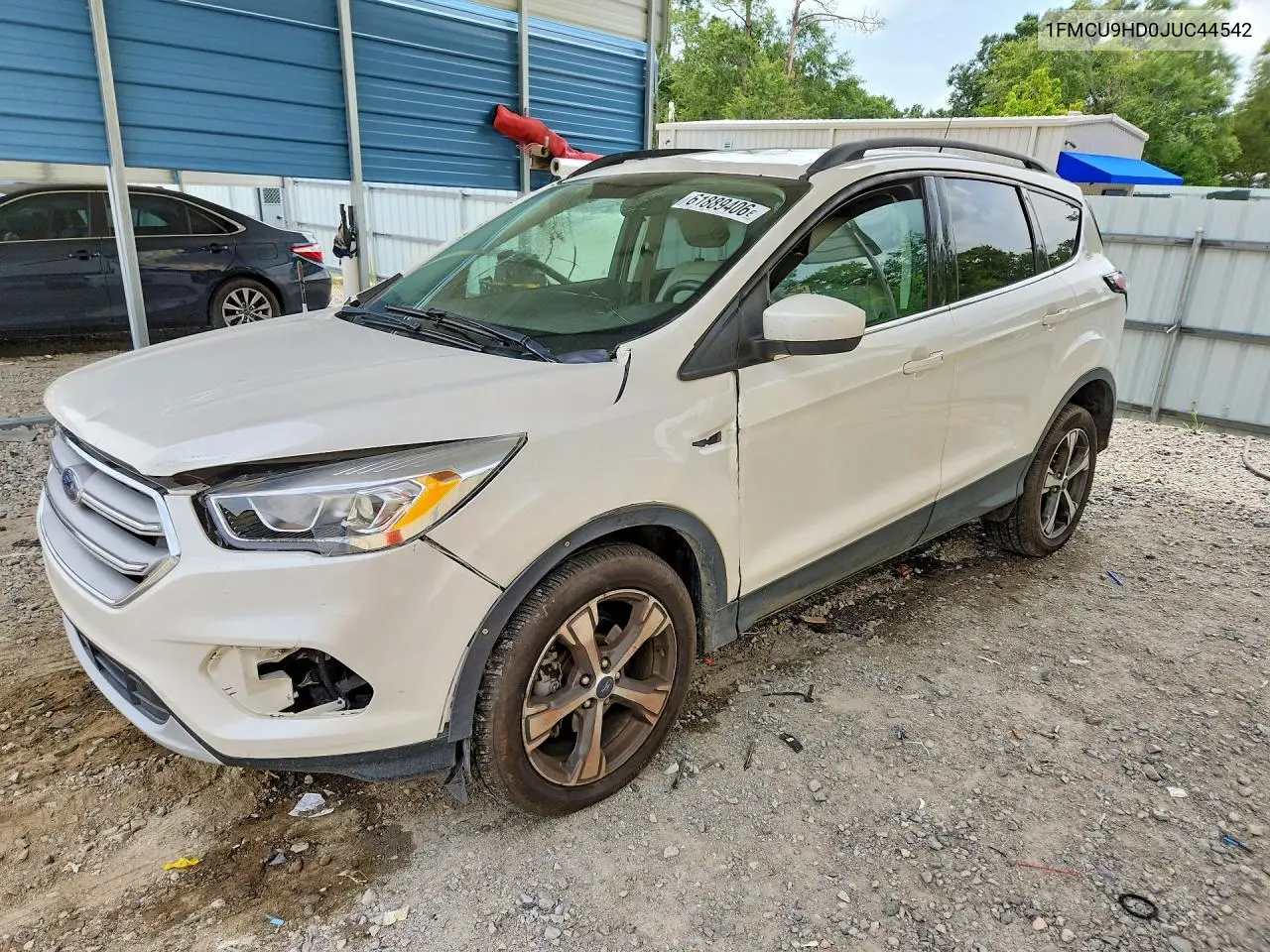 2018 Ford Escape Sel VIN: 1FMCU9HD0JUC44542 Lot: 61889406