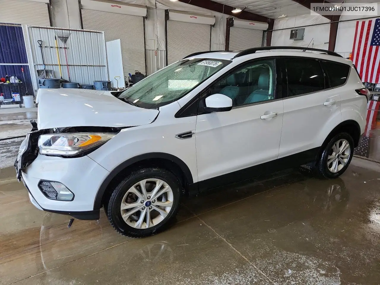 2018 Ford Escape Sel VIN: 1FMCU9HD1JUC17396 Lot: 61950076