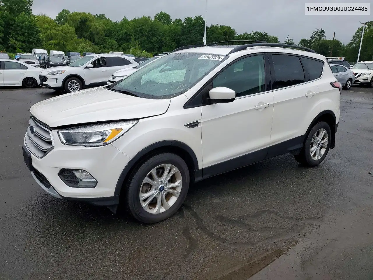 2018 Ford Escape Se VIN: 1FMCU9GD0JUC24485 Lot: 62027226