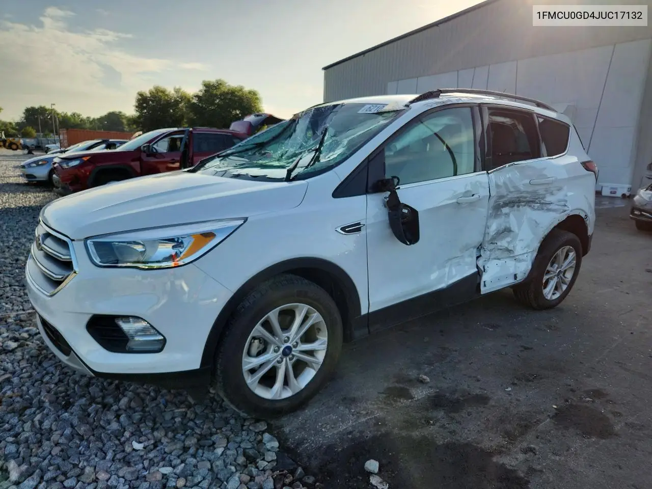 2018 Ford Escape Se VIN: 1FMCU0GD4JUC17132 Lot: 62103856