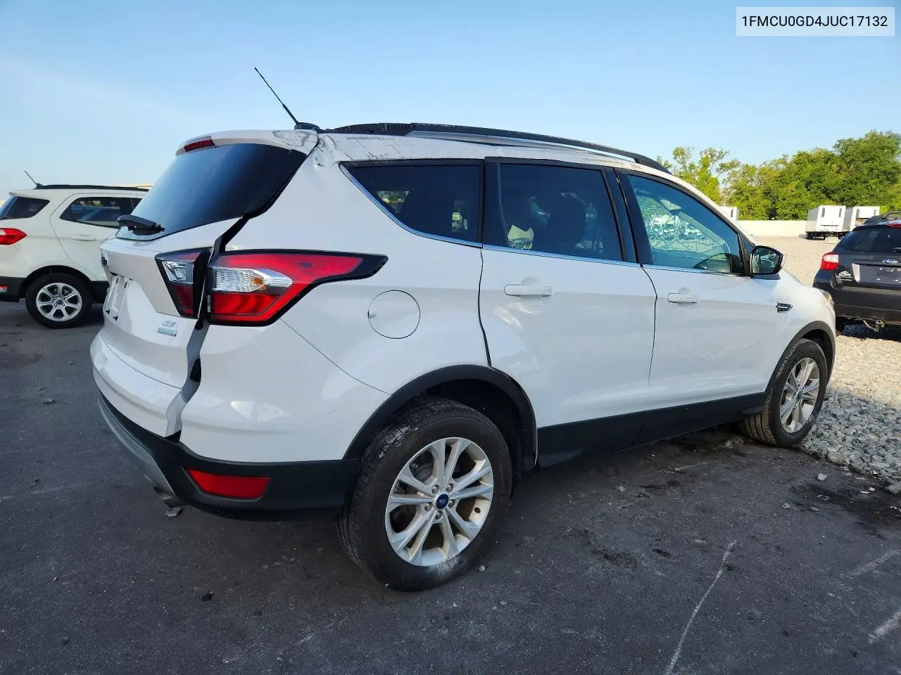 2018 Ford Escape Se VIN: 1FMCU0GD4JUC17132 Lot: 62103856