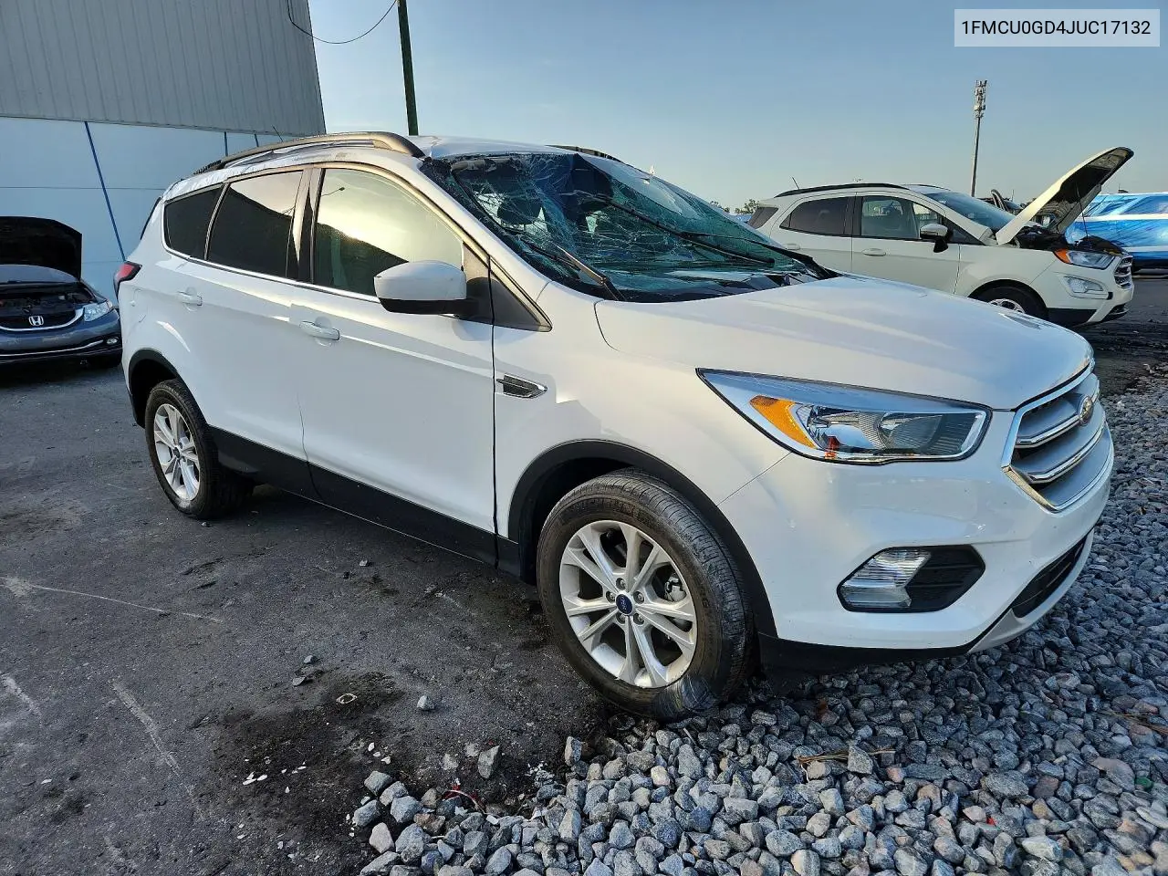 2018 Ford Escape Se VIN: 1FMCU0GD4JUC17132 Lot: 62103856