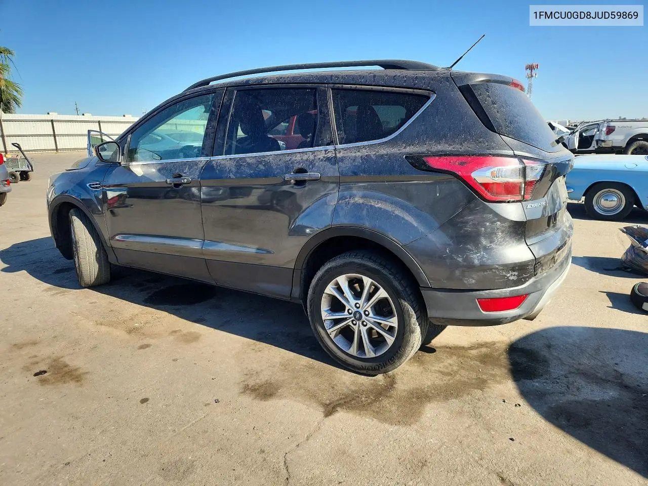 2018 Ford Escape Se VIN: 1FMCU0GD8JUD59869 Lot: 62254166