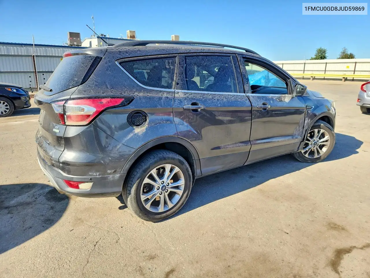 2018 Ford Escape Se VIN: 1FMCU0GD8JUD59869 Lot: 62254166