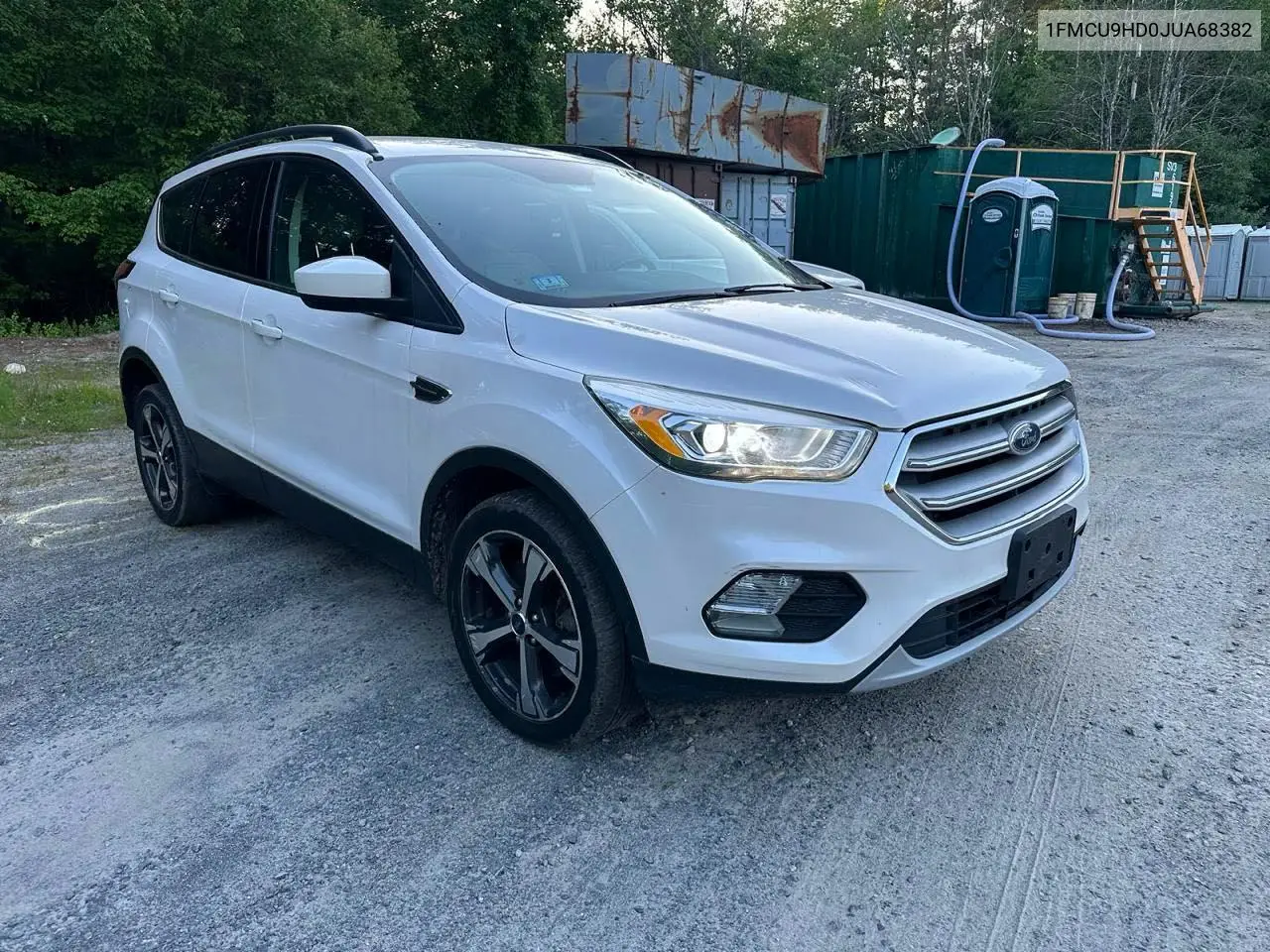 2018 Ford Escape Sel VIN: 1FMCU9HD0JUA68382 Lot: 62356576
