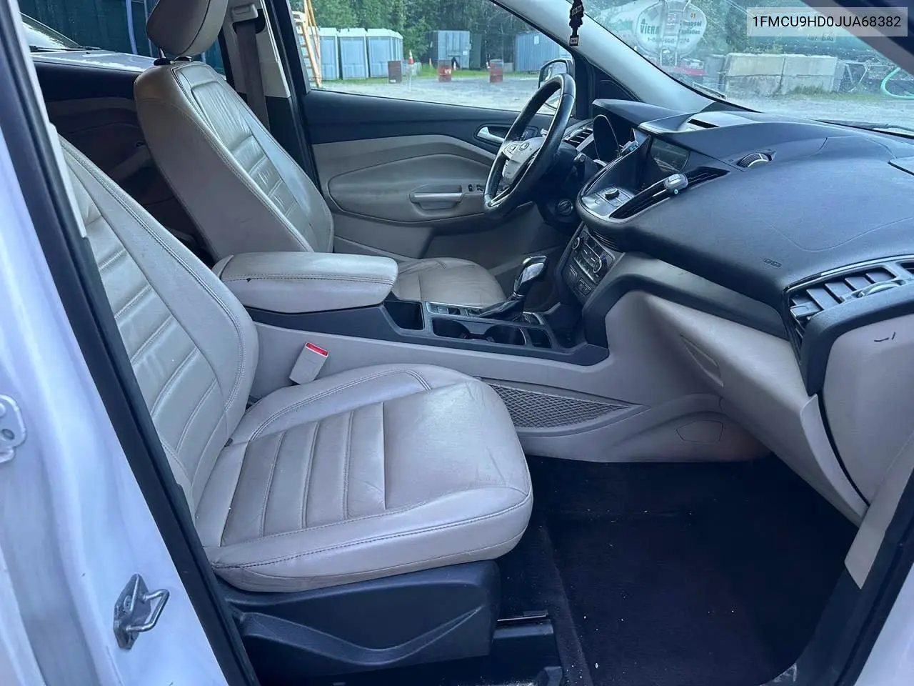 2018 Ford Escape Sel VIN: 1FMCU9HD0JUA68382 Lot: 62356576