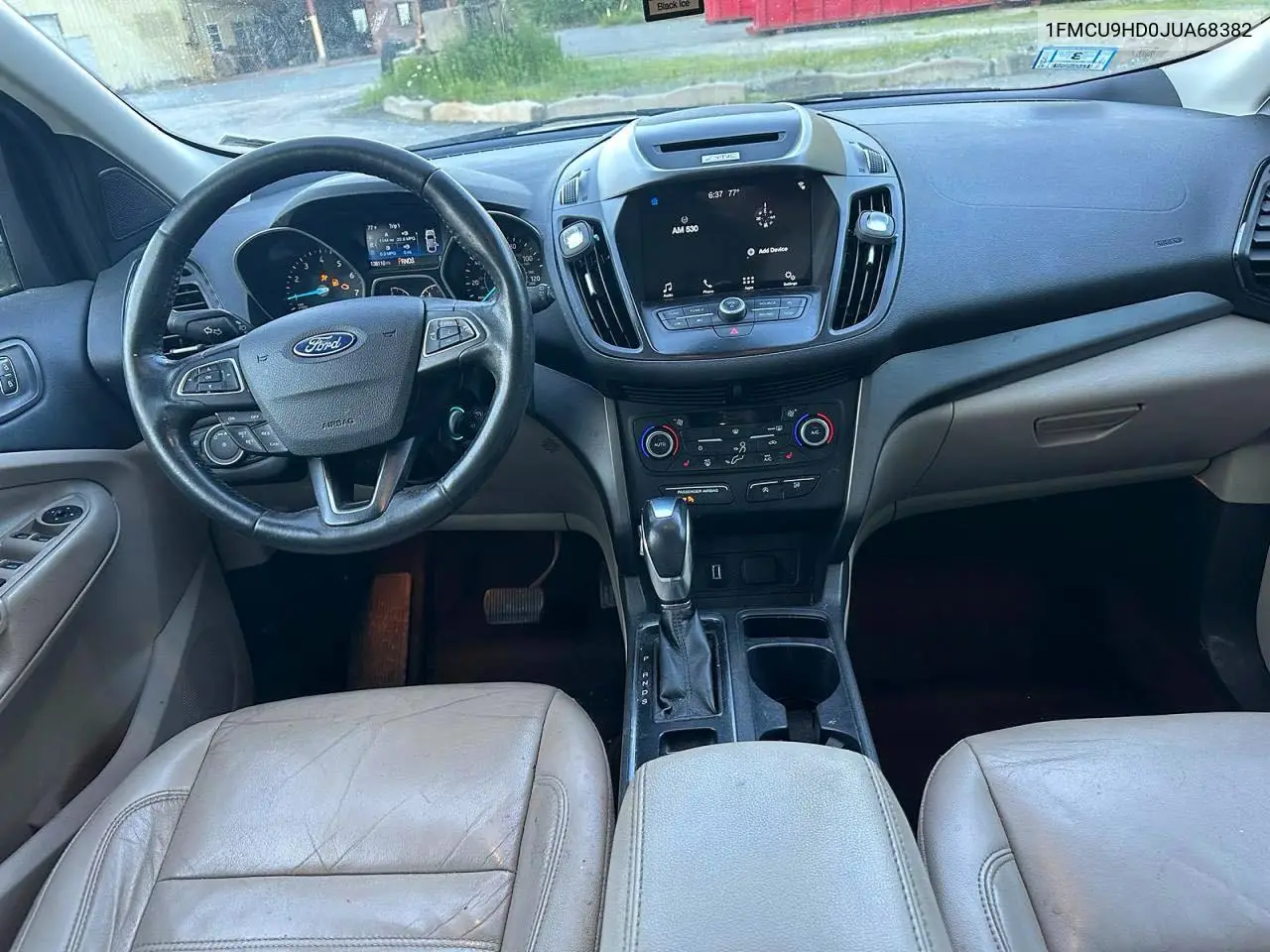 2018 Ford Escape Sel VIN: 1FMCU9HD0JUA68382 Lot: 62356576