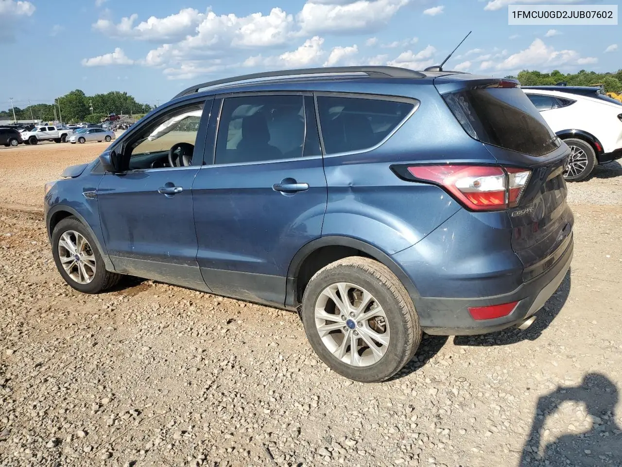 1FMCU0GD2JUB07602 2018 Ford Escape Se