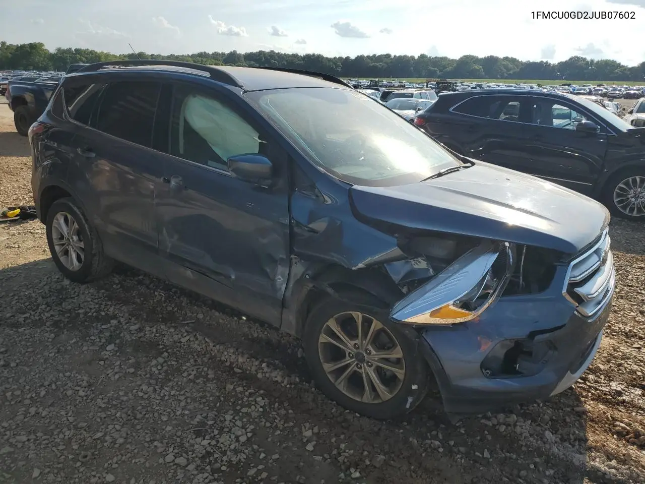 1FMCU0GD2JUB07602 2018 Ford Escape Se
