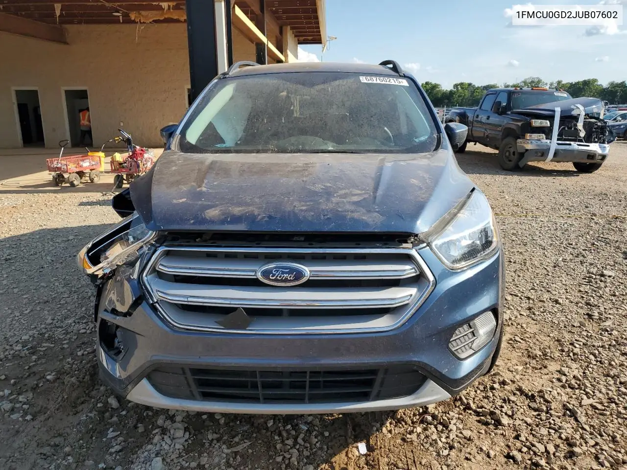 1FMCU0GD2JUB07602 2018 Ford Escape Se