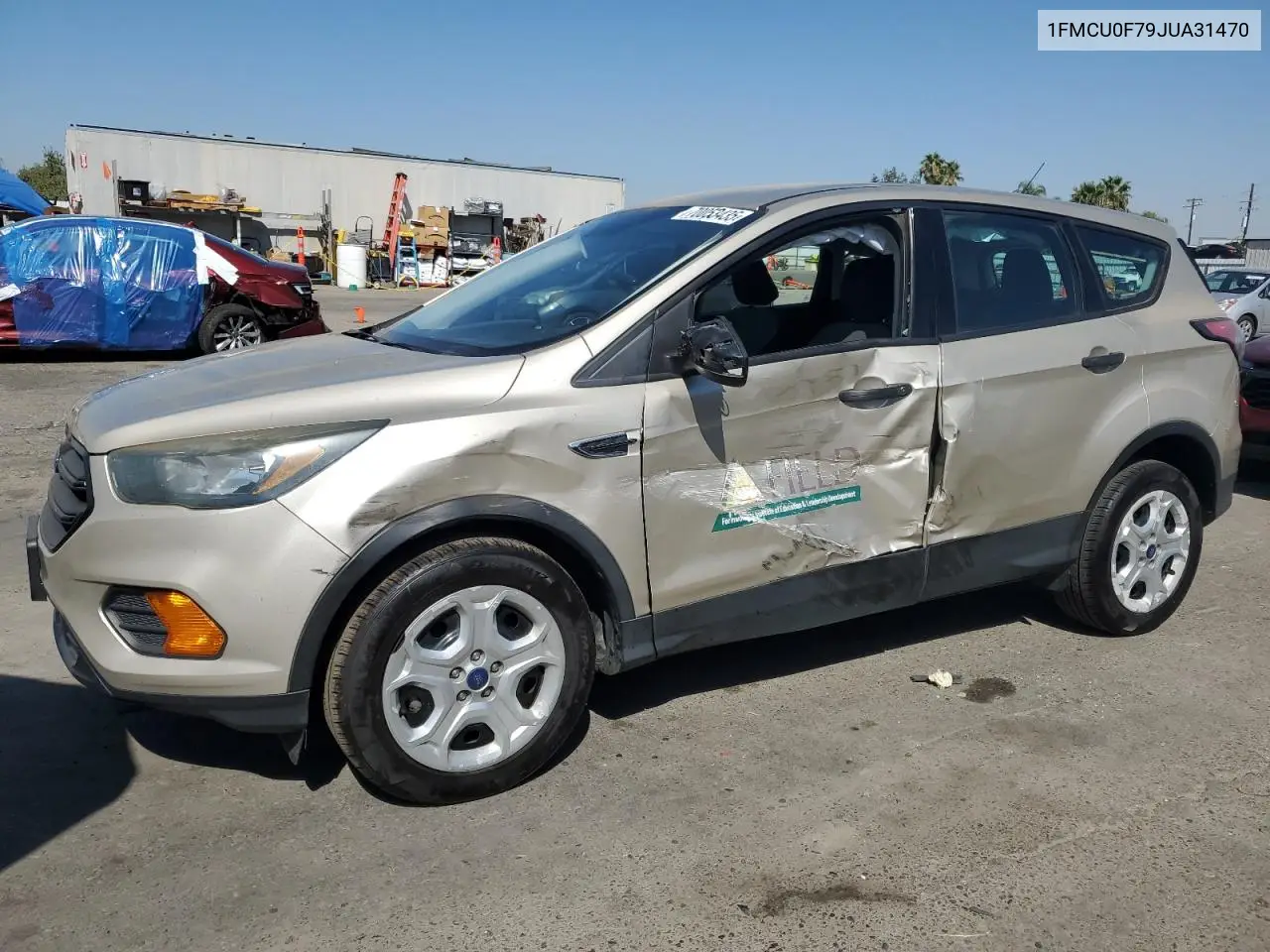 1FMCU0F79JUA31470 2018 Ford Escape S