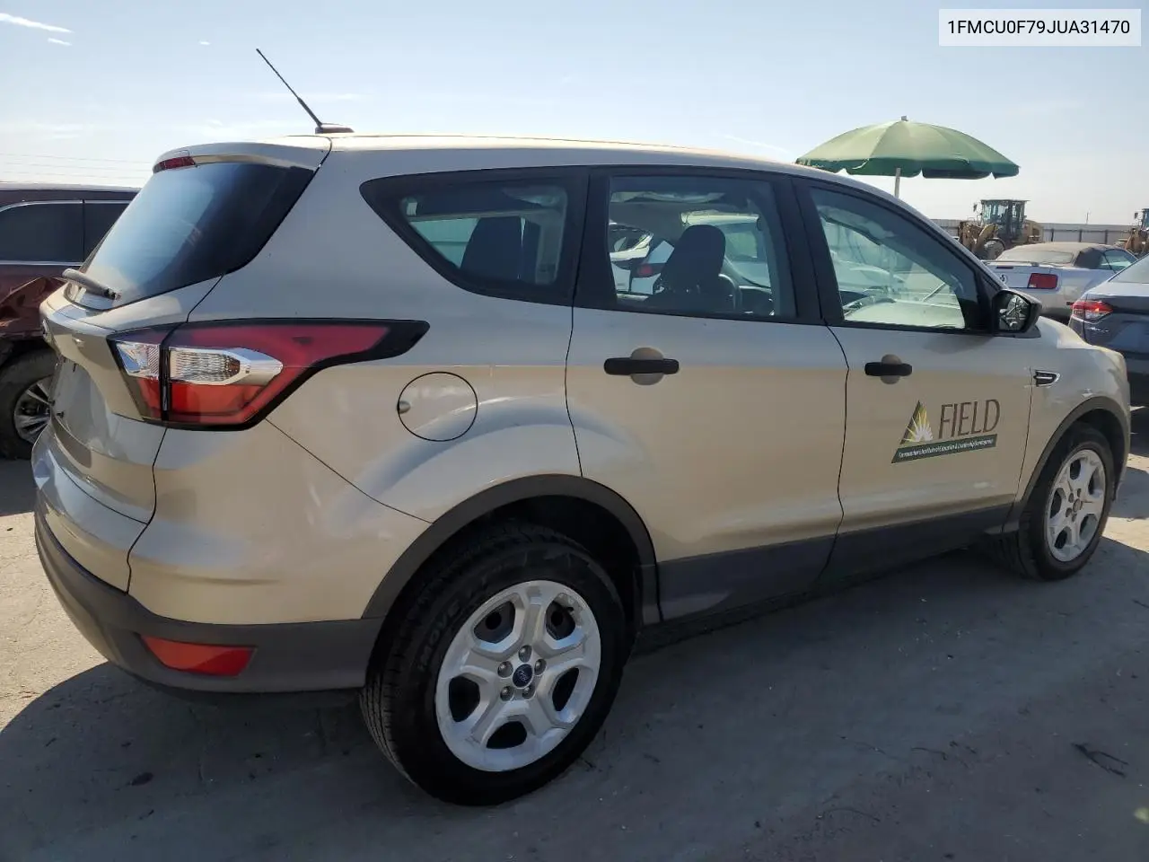 1FMCU0F79JUA31470 2018 Ford Escape S