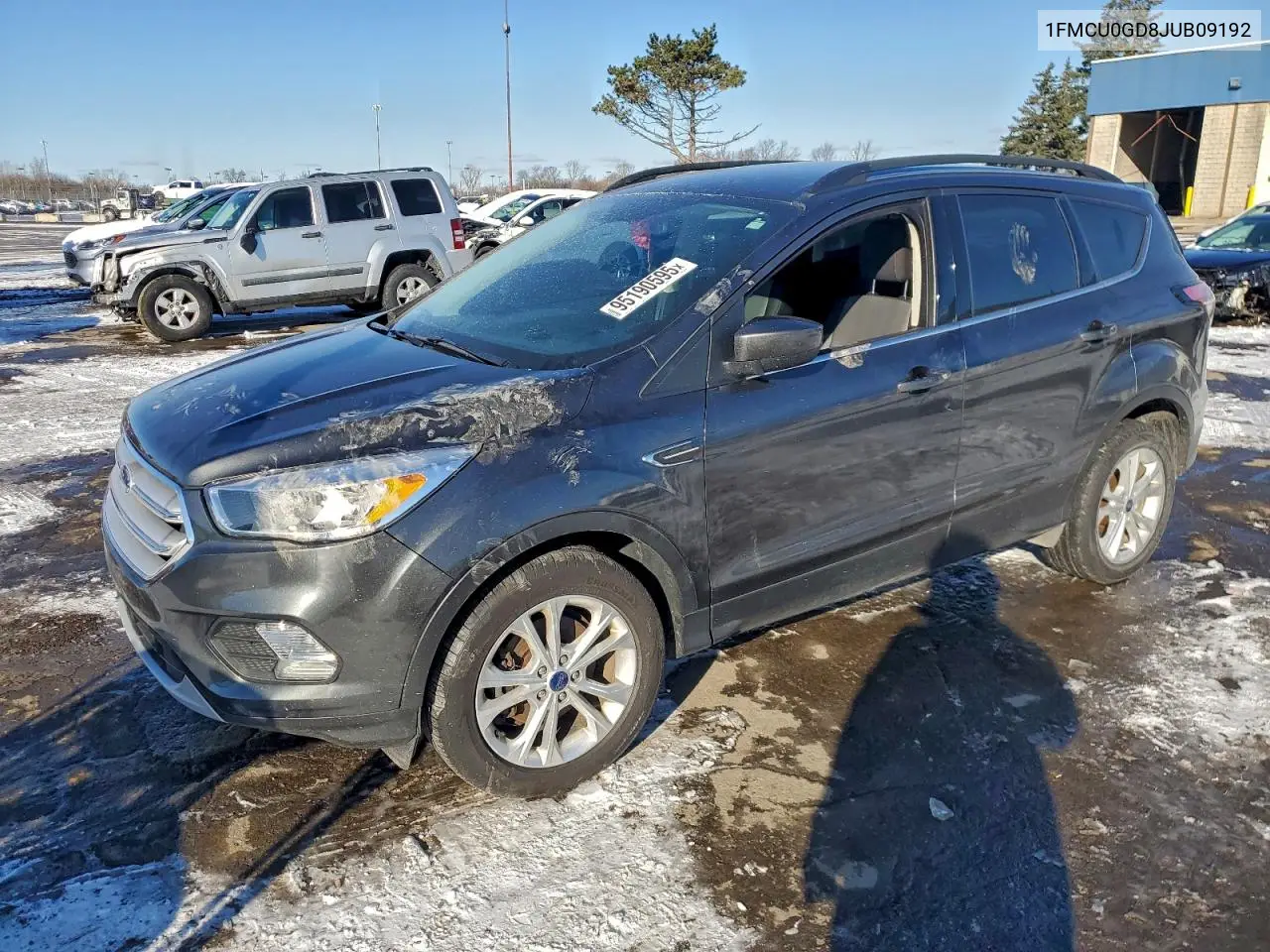 1FMCU0GD8JUB09192 2018 Ford Escape Se