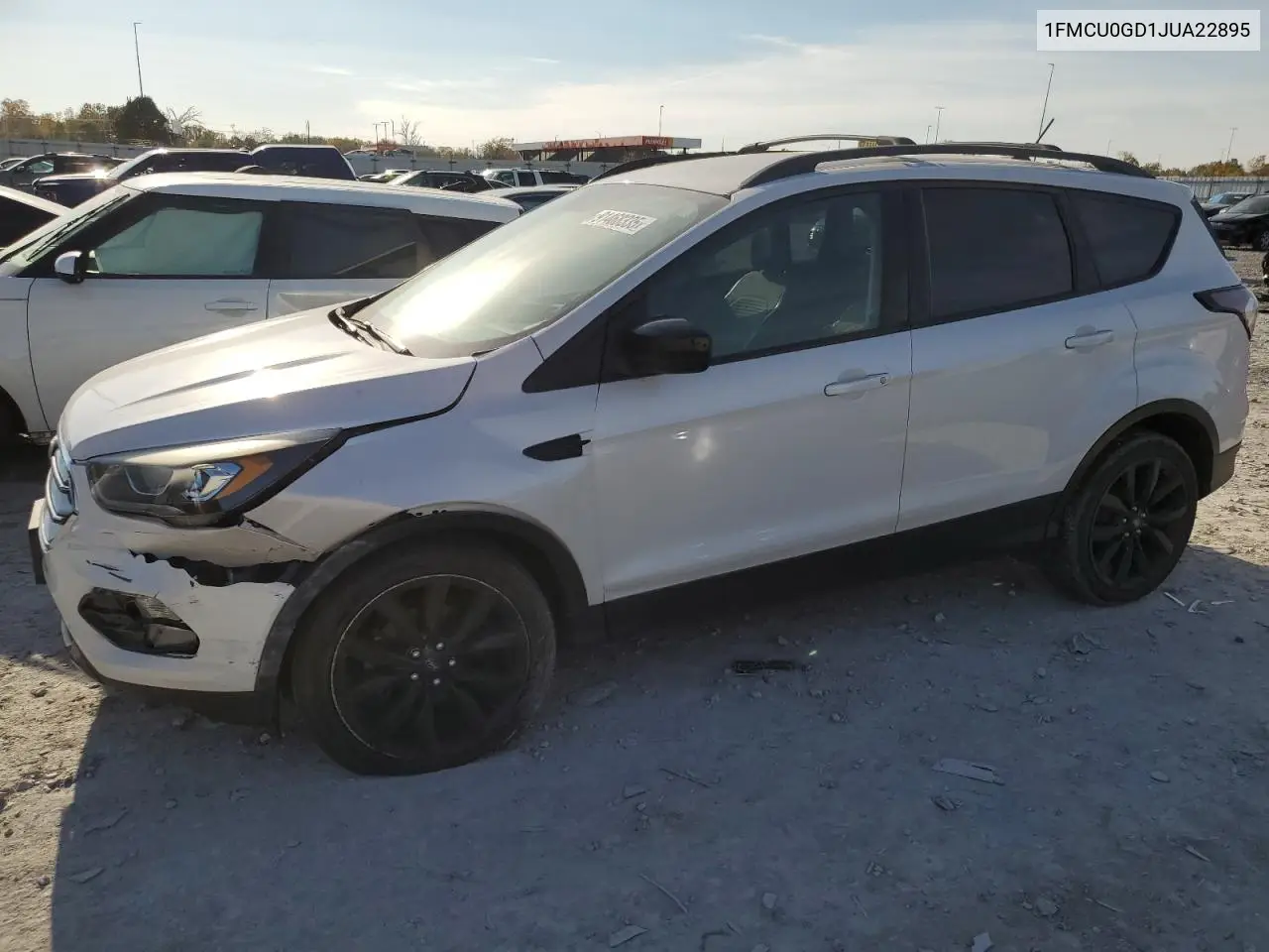 1FMCU0GD1JUA22895 2018 Ford Escape Se