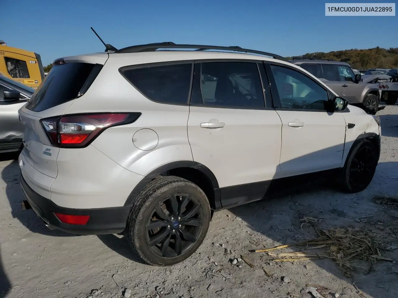 1FMCU0GD1JUA22895 2018 Ford Escape Se