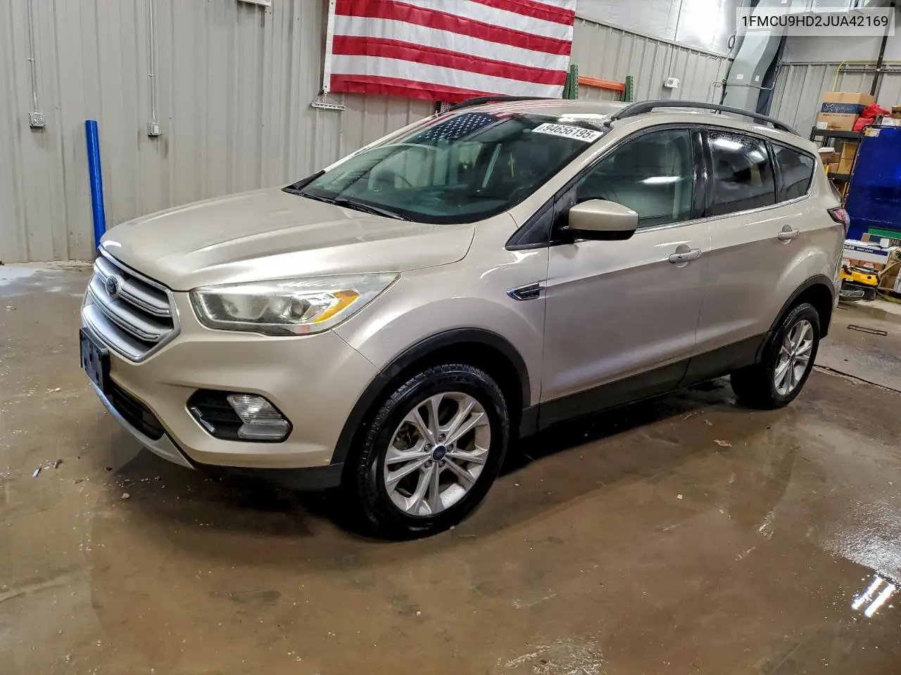 1FMCU9HD2JUA42169 2018 Ford Escape Sel