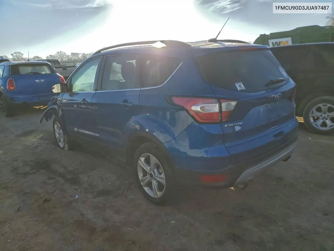 1FMCU9GD3JUA97487 2018 Ford Escape Se