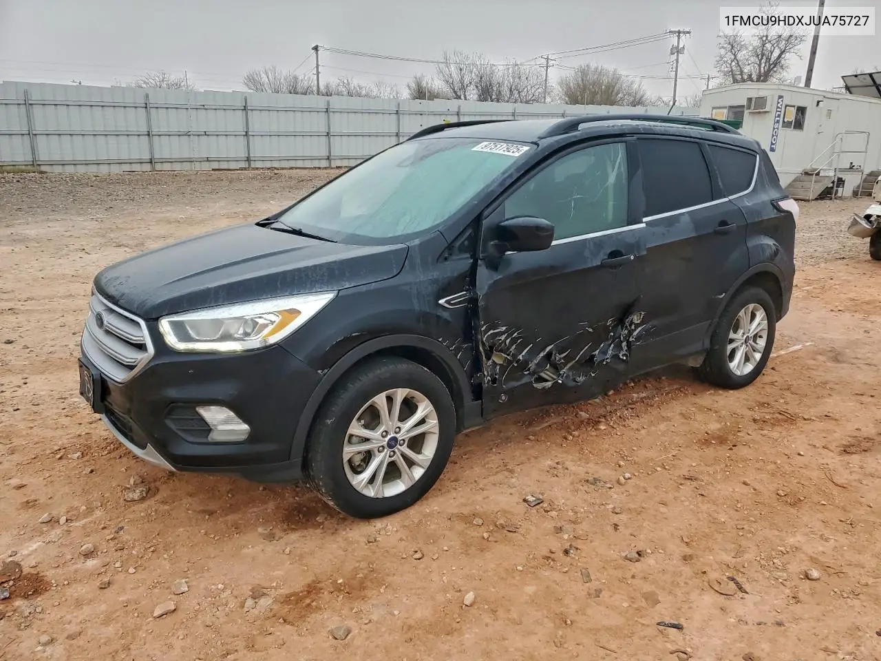 1FMCU9HDXJUA75727 2018 Ford Escape Sel