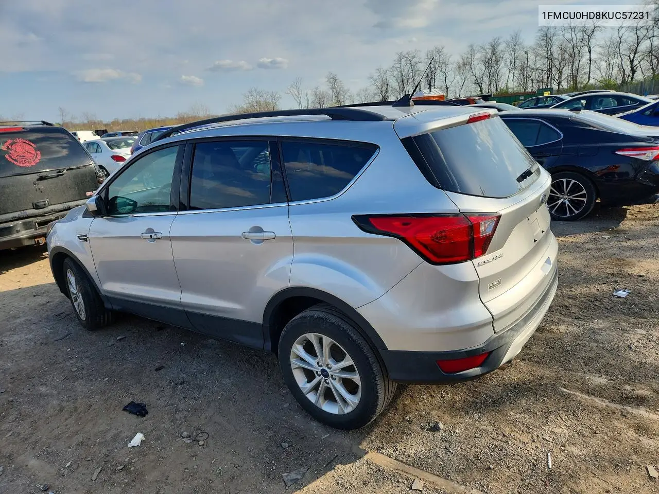 1FMCU0HD8KUC57231 2019 Ford Escape Sel