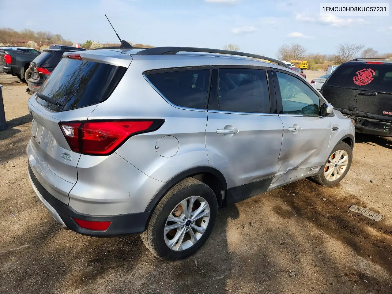 1FMCU0HD8KUC57231 2019 Ford Escape Sel