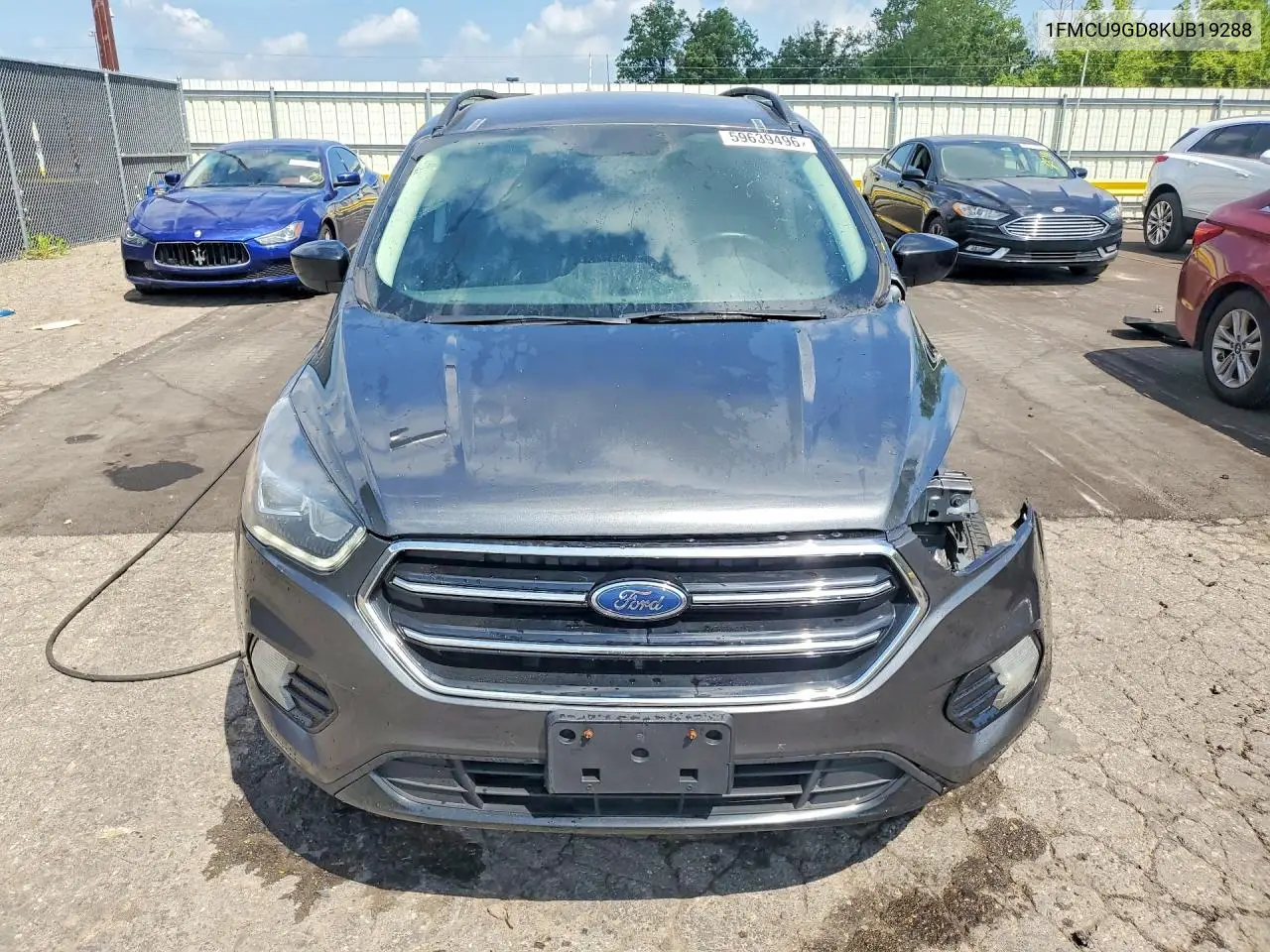 2019 Ford Escape Se VIN: 1FMCU9GD8KUB19288 Lot: 59639496