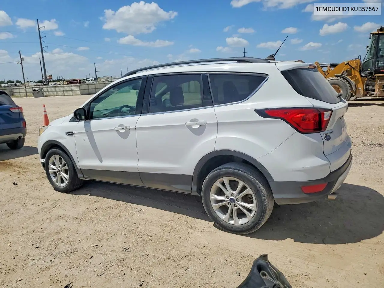 1FMCU0HD1KUB57567 2019 Ford Escape Sel
