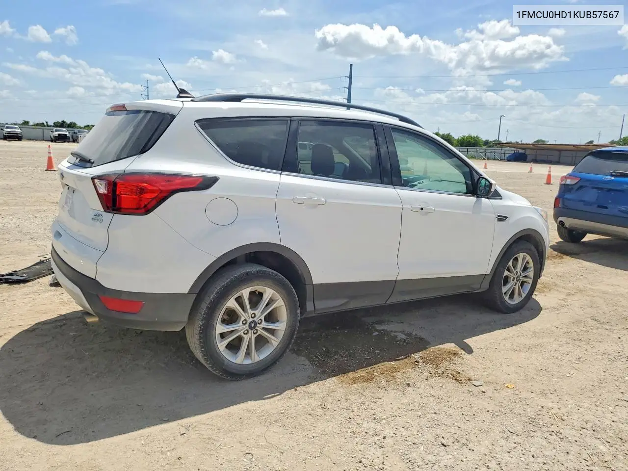 1FMCU0HD1KUB57567 2019 Ford Escape Sel
