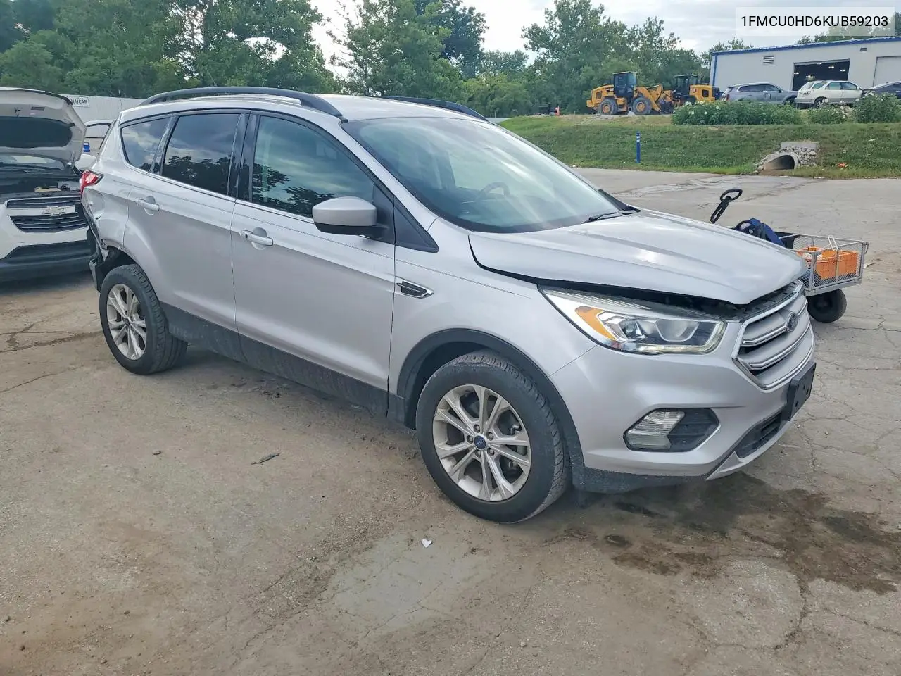 2019 Ford Escape Sel VIN: 1FMCU0HD6KUB59203 Lot: 61856576