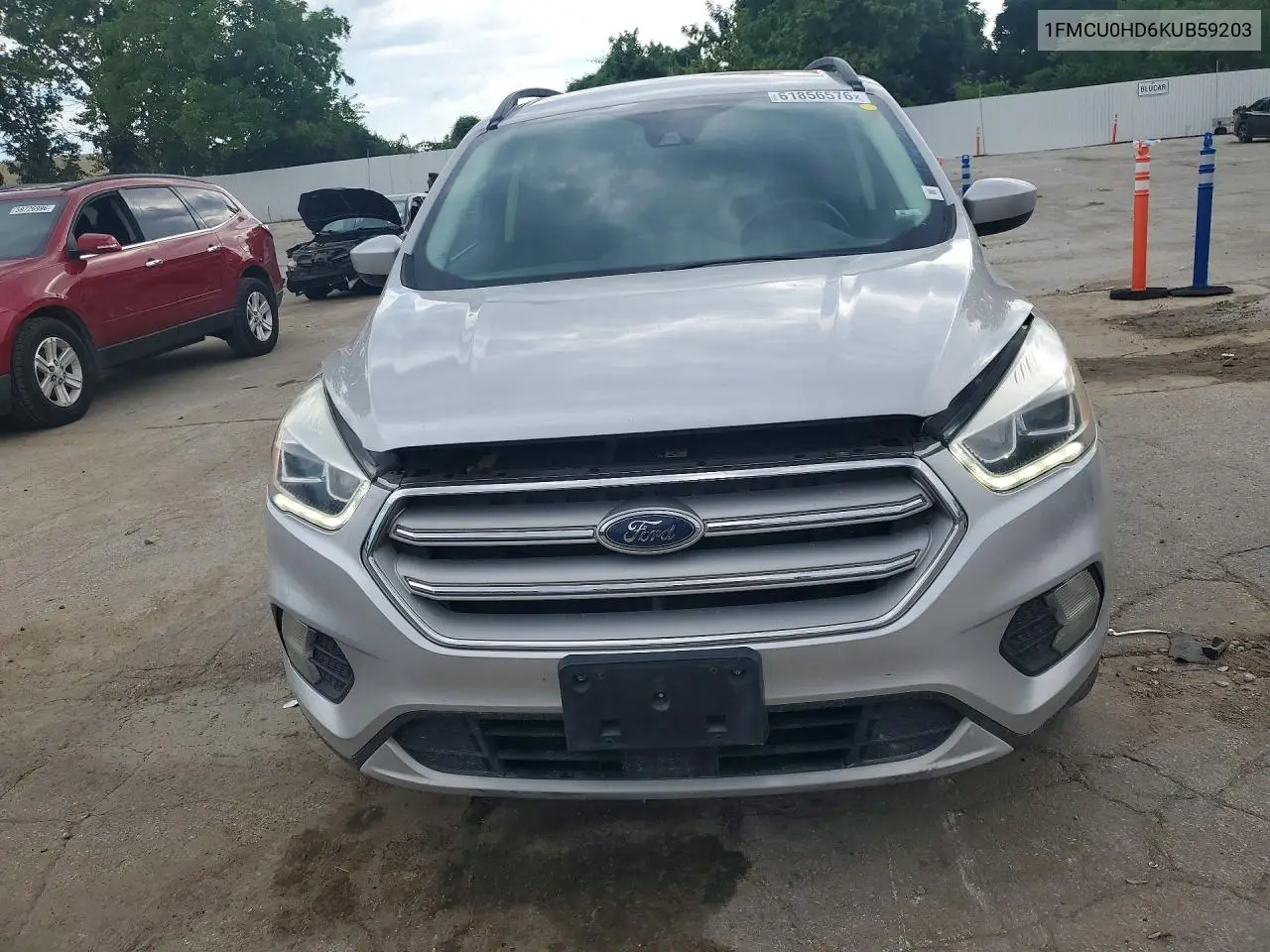 2019 Ford Escape Sel VIN: 1FMCU0HD6KUB59203 Lot: 61856576