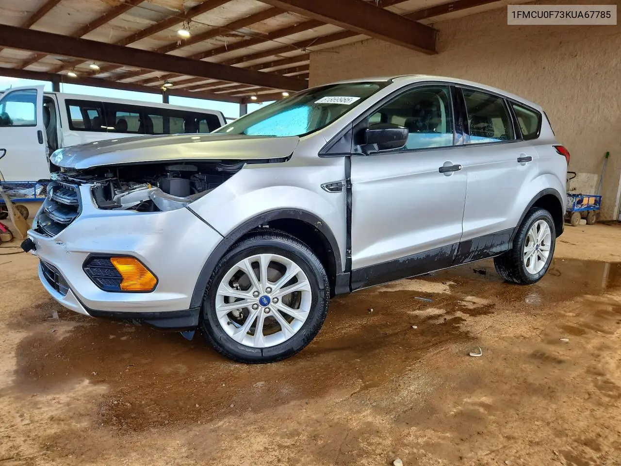 2019 Ford Escape S VIN: 1FMCU0F73KUA67785 Lot: 61869986