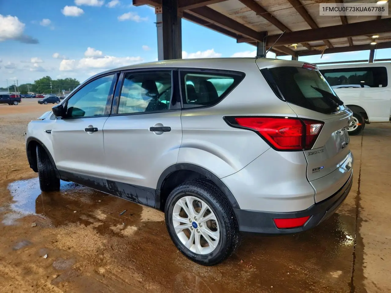 2019 Ford Escape S VIN: 1FMCU0F73KUA67785 Lot: 61869986