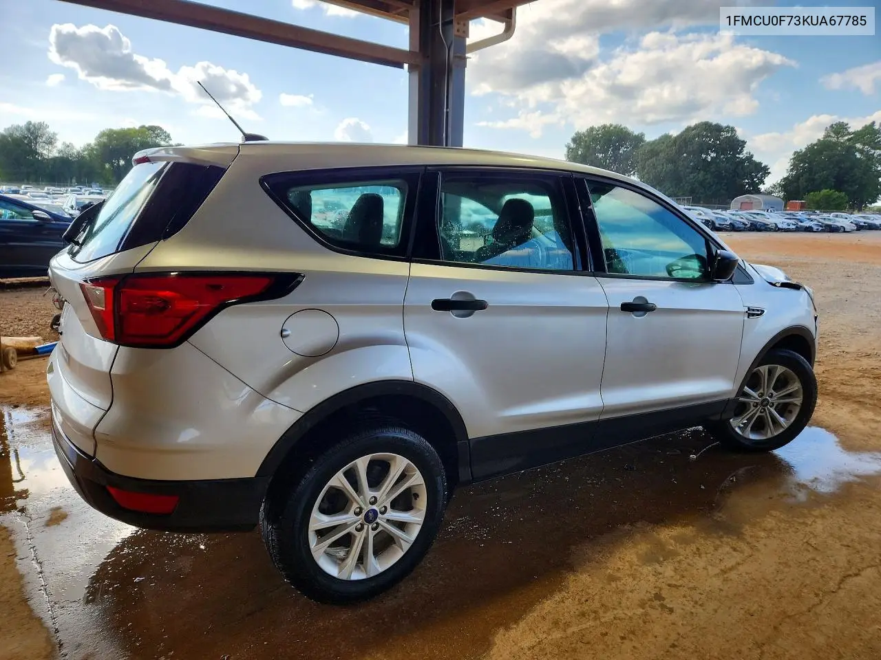 2019 Ford Escape S VIN: 1FMCU0F73KUA67785 Lot: 61869986