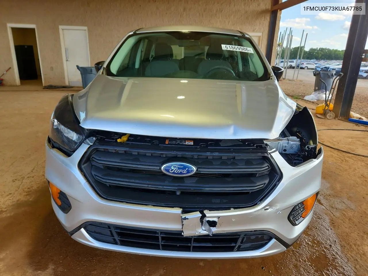 2019 Ford Escape S VIN: 1FMCU0F73KUA67785 Lot: 61869986