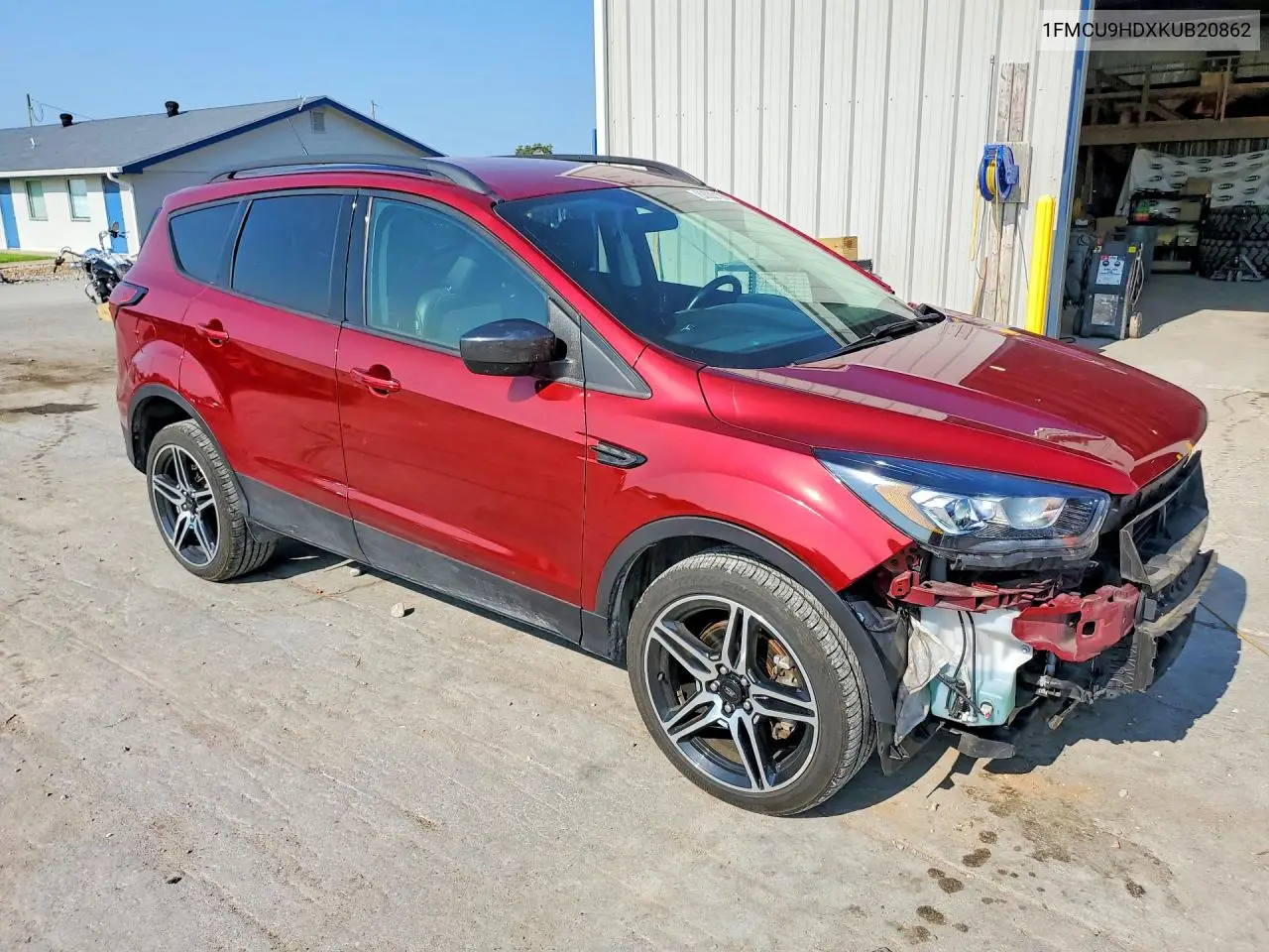 1FMCU9HDXKUB20862 2019 Ford Escape Sel