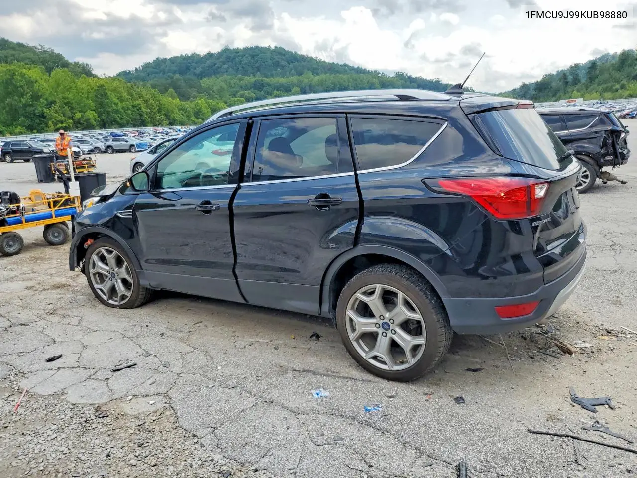 2019 Ford Escape Titanium VIN: 1FMCU9J99KUB98880 Lot: 62239966