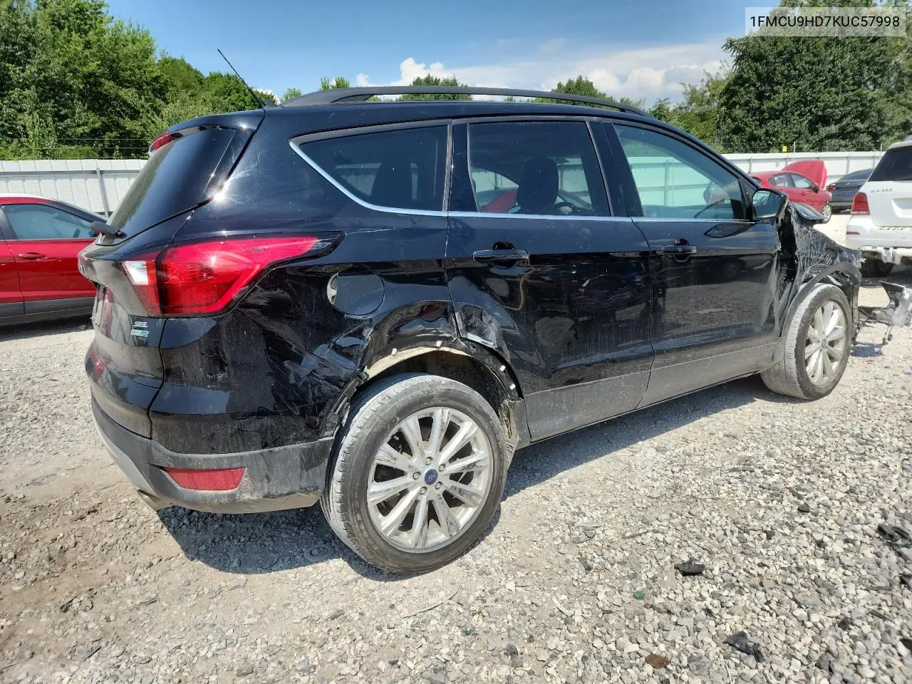 1FMCU9HD7KUC57998 2019 Ford Escape Sel