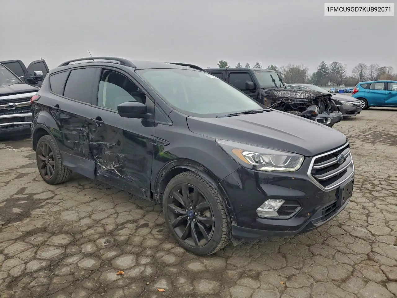 1FMCU9GD7KUB92071 2019 Ford Escape Se