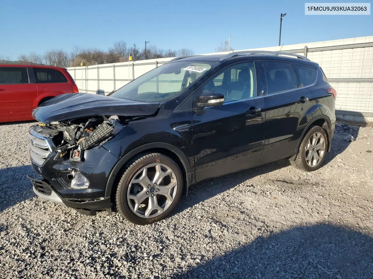 1FMCU9J93KUA32063 2019 Ford Escape Titanium