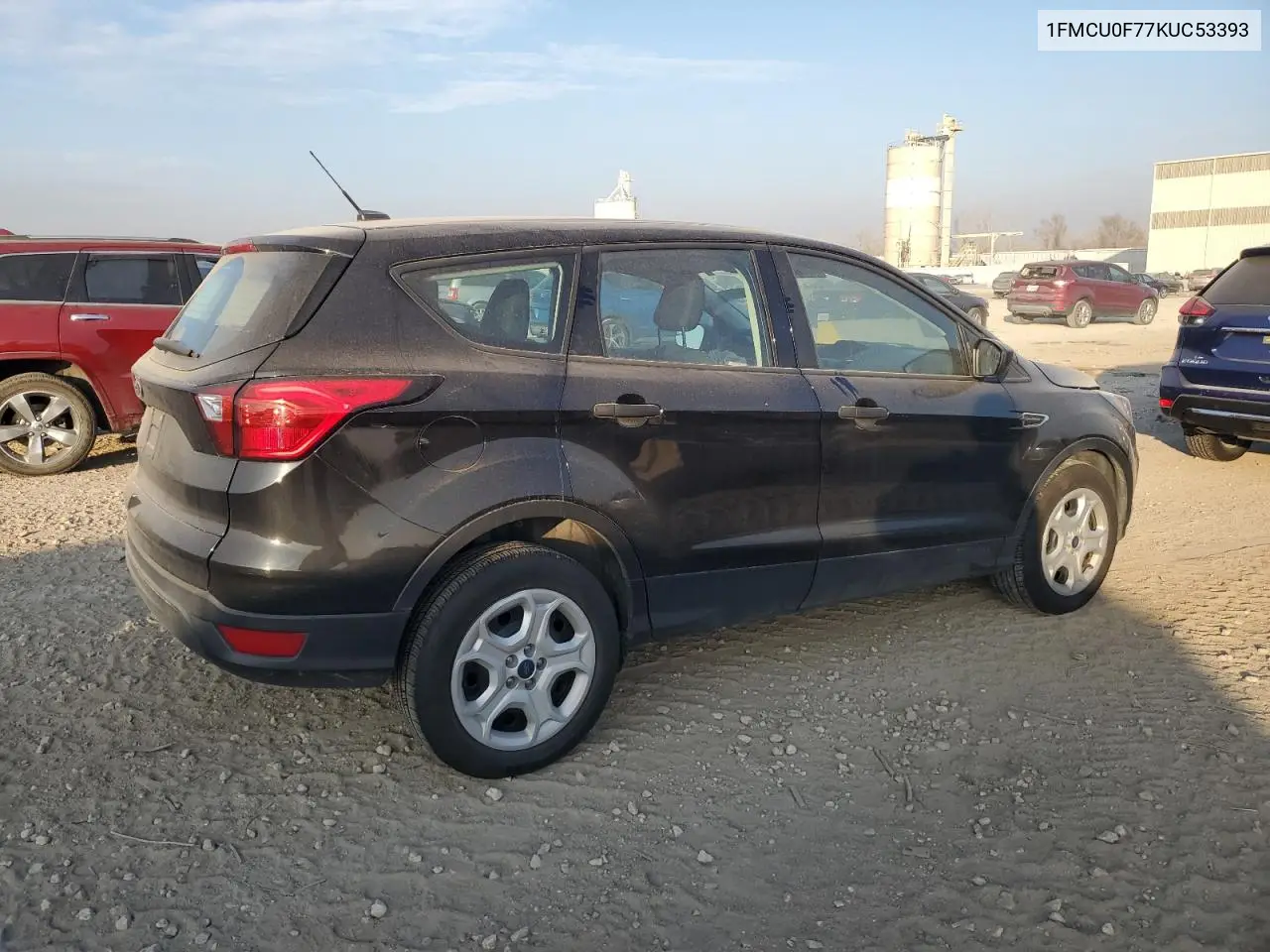 1FMCU0F77KUC53393 2019 Ford Escape S