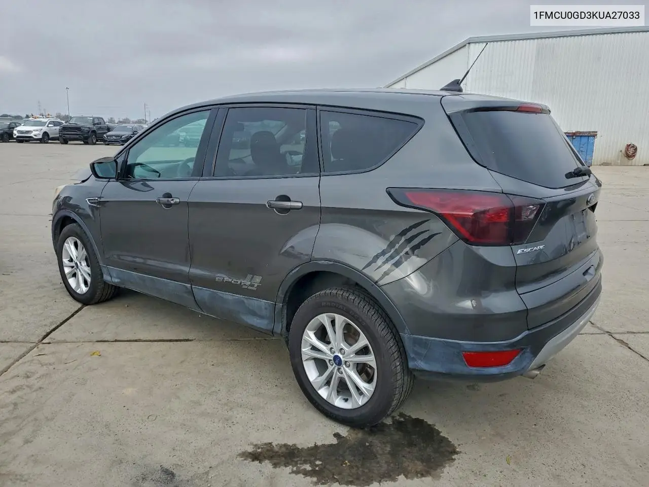 1FMCU0GD3KUA27033 2019 Ford Escape Se