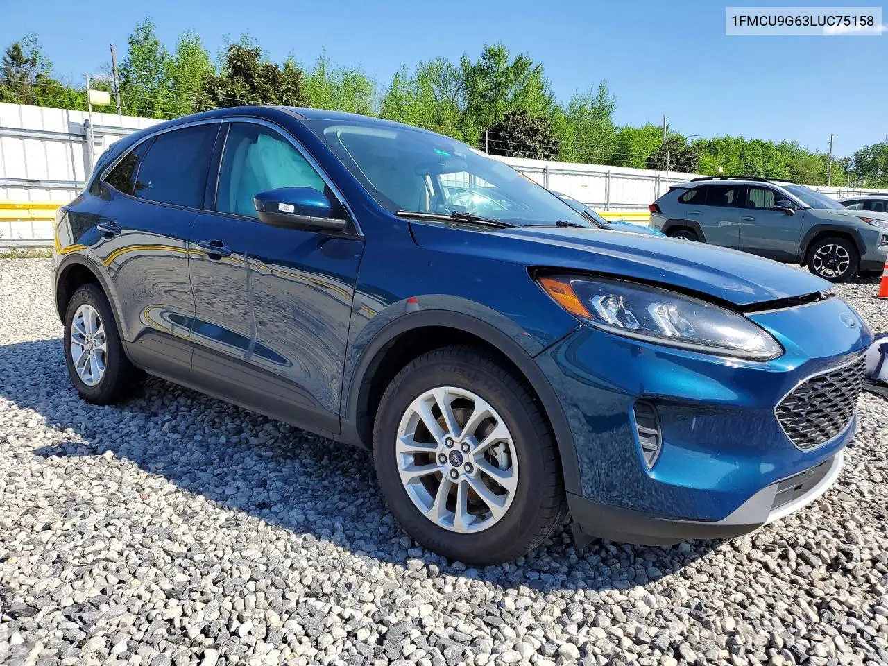 2020 Ford Escape Se VIN: 1FMCU9G63LUC75158 Lot: 49478596
