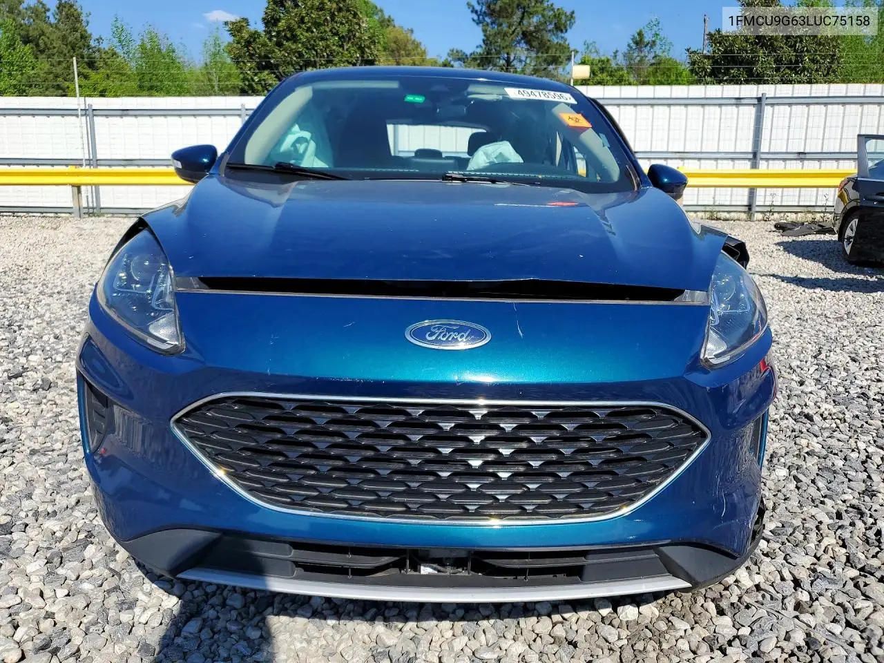 2020 Ford Escape Se VIN: 1FMCU9G63LUC75158 Lot: 49478596