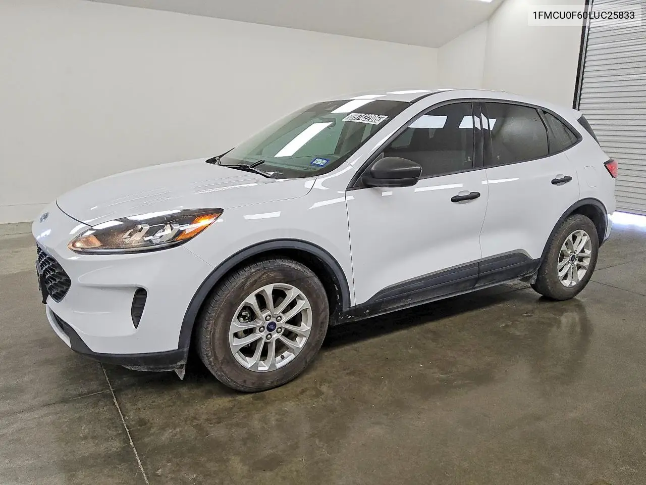 2020 Ford Escape S VIN: 1FMCU0F60LUC25833 Lot: 59742206