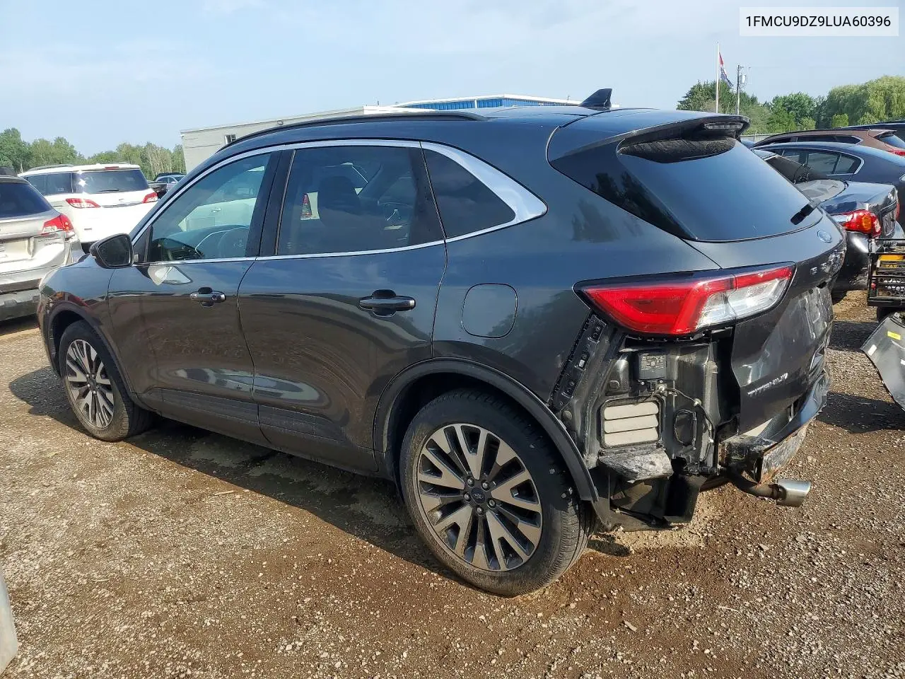 2020 Ford Escape Titanium VIN: 1FMCU9DZ9LUA60396 Lot: 61722756