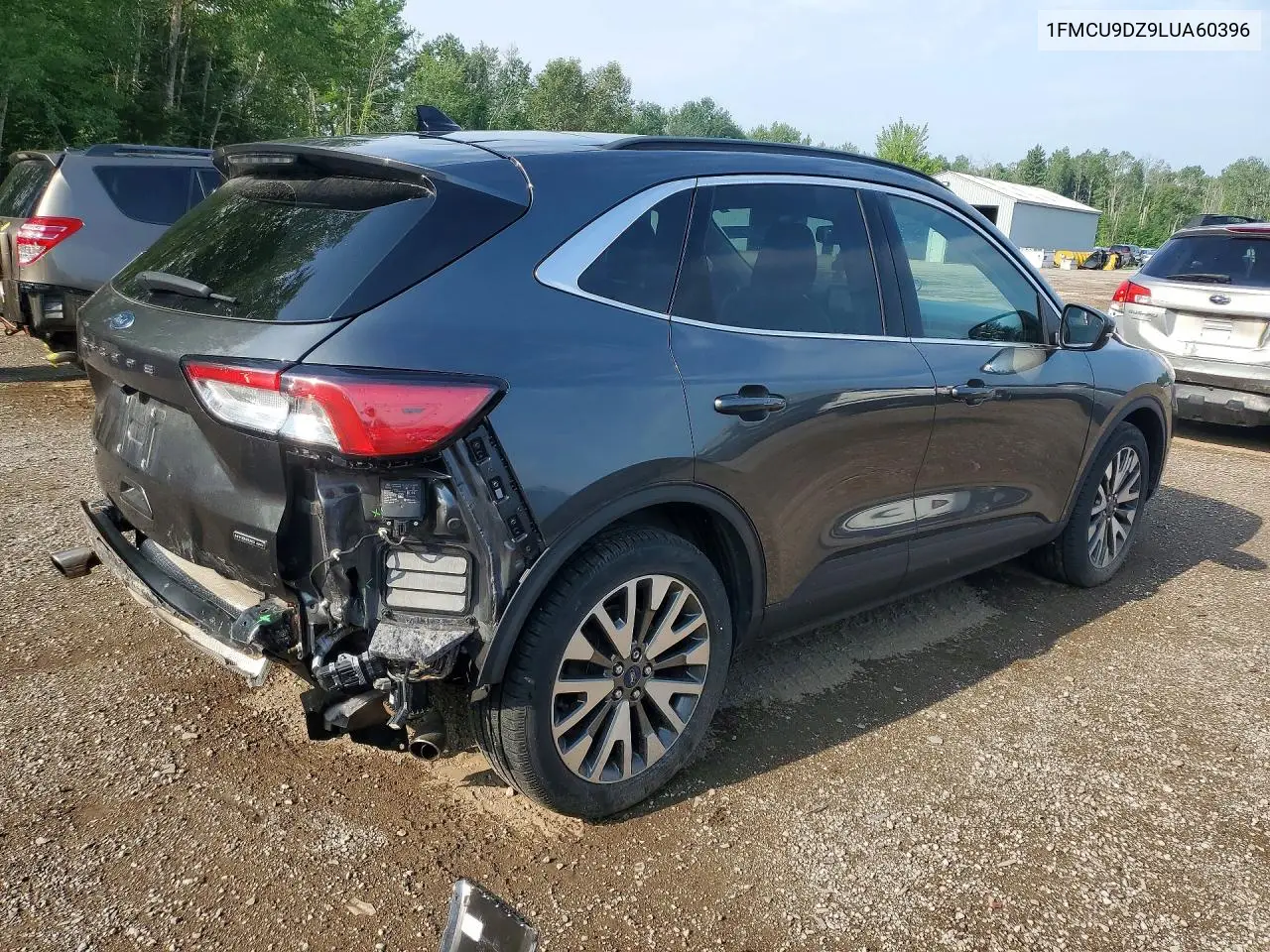 2020 Ford Escape Titanium VIN: 1FMCU9DZ9LUA60396 Lot: 61722756