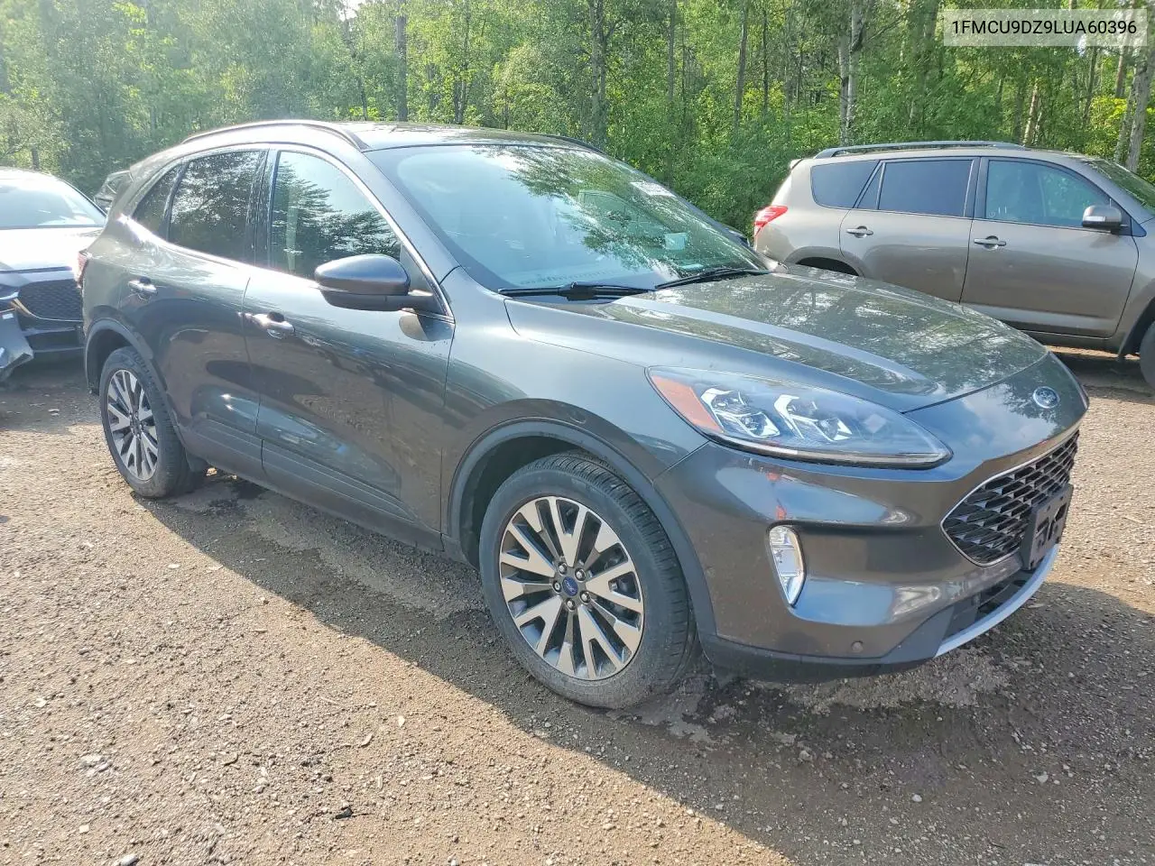 2020 Ford Escape Titanium VIN: 1FMCU9DZ9LUA60396 Lot: 61722756