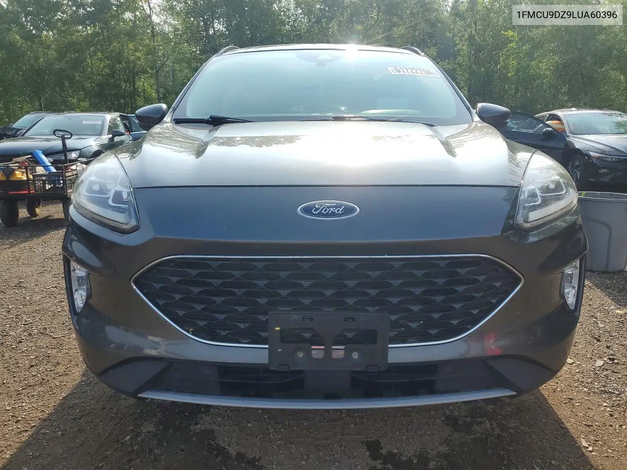 2020 Ford Escape Titanium VIN: 1FMCU9DZ9LUA60396 Lot: 61722756