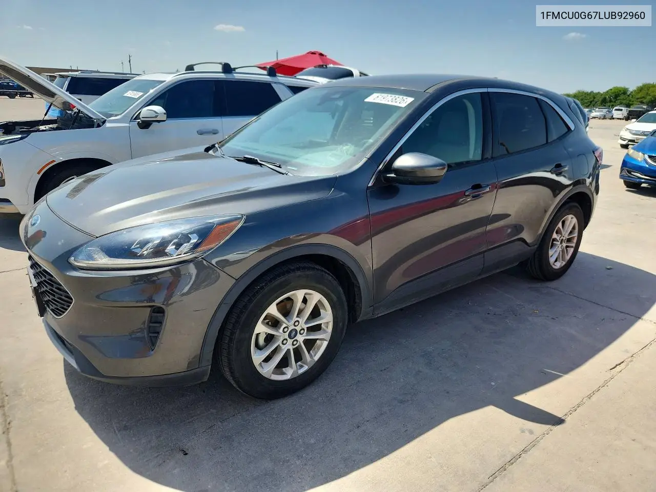 2020 Ford Escape Se VIN: 1FMCU0G67LUB92960 Lot: 61973826