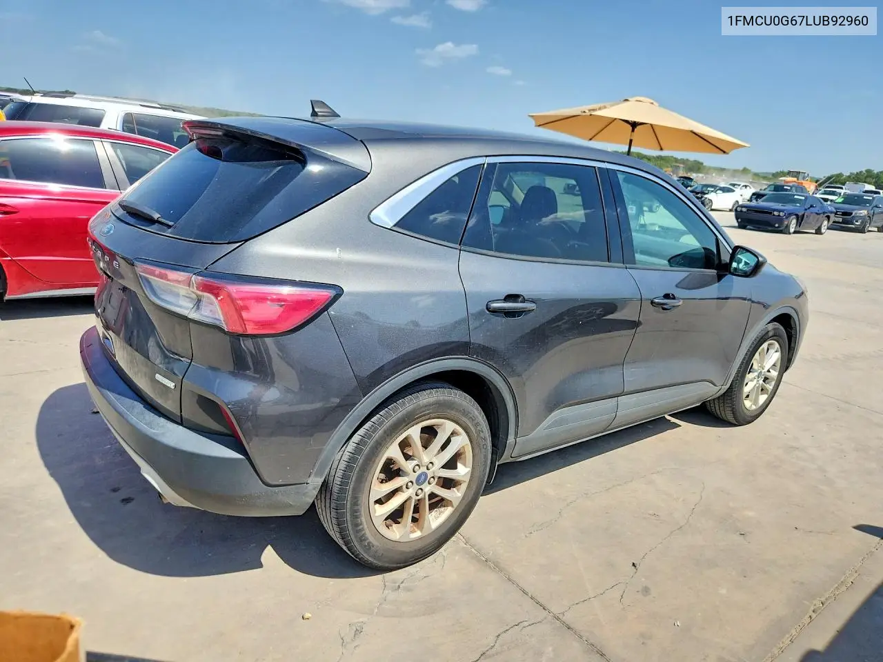 2020 Ford Escape Se VIN: 1FMCU0G67LUB92960 Lot: 61973826
